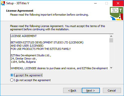  License Agreement