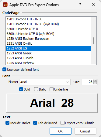  Apple DVD Studio Pro, Spruce STL Export Configuration