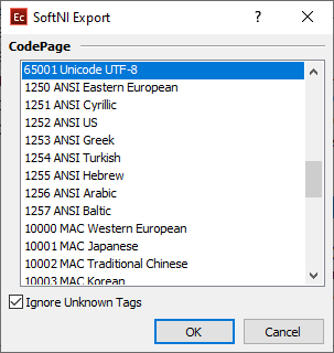  Import SoftNI import configuration