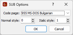  Import Configuration