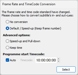  Timecode Convertion