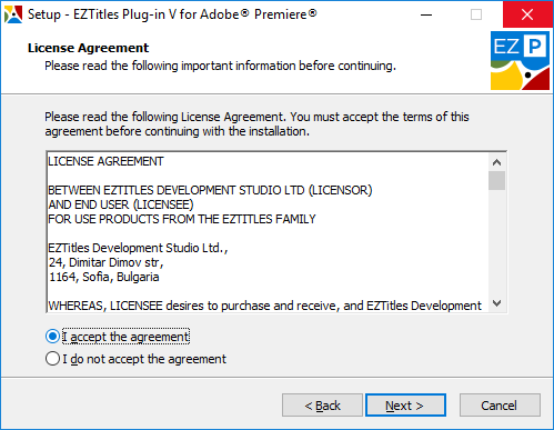  License Agreement