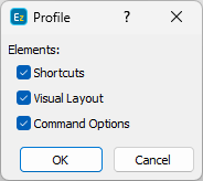  Export Profile Settings