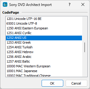  Import Configuration 