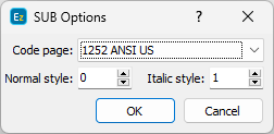  Import Configuration