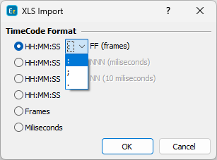  Excel Import Configuration