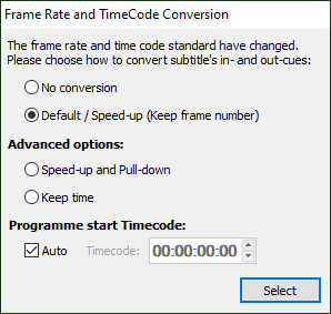  Timecode Convertion