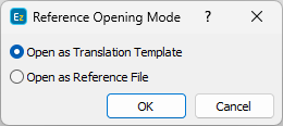  Reference file open mode